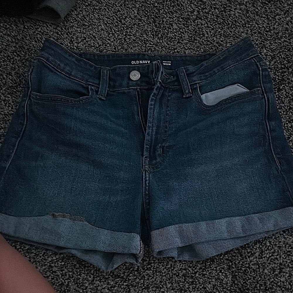 Old Navy Women's Dark Blue Jean Shorts